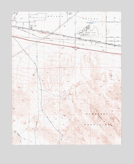 Minneola, CA USGS Topographic Map