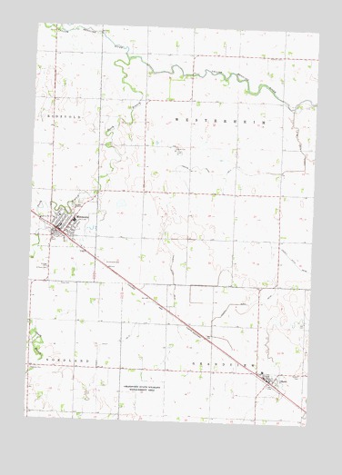 Minneota, MN USGS Topographic Map