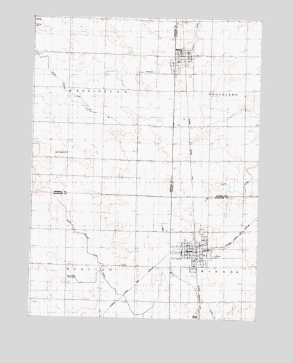 Minonk, IL USGS Topographic Map