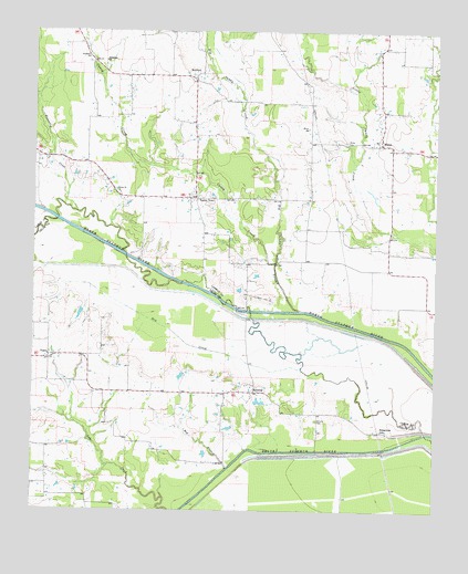 Minter, TX USGS Topographic Map