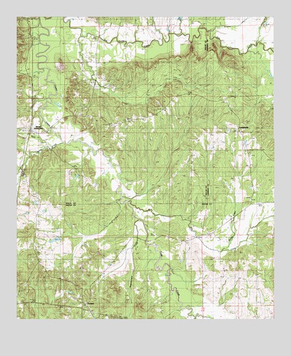 Minter, AL USGS Topographic Map