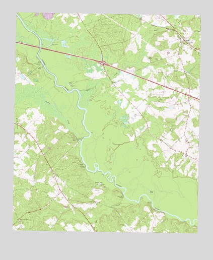 Minter, GA USGS Topographic Map