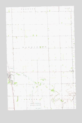 Minto, ND USGS Topographic Map