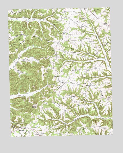 Mintonville, KY USGS Topographic Map