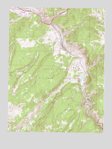 Minturn, CO USGS Topographic Map