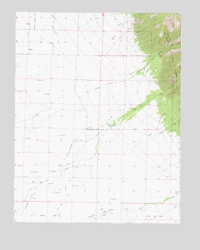 Mirage, CO USGS Topographic Map