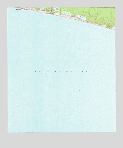 Miramar Beach, FL USGS Topographic Map