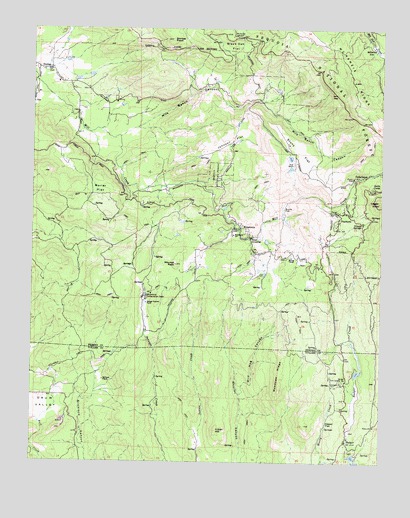 Miramonte, CA USGS Topographic Map