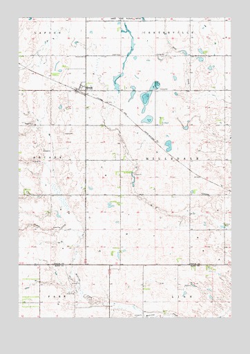 Miranda, SD USGS Topographic Map