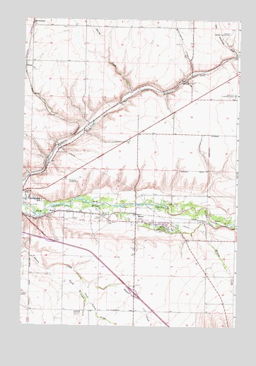 Mission, OR USGS Topographic Map