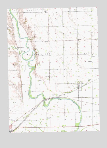 Mission Hill, SD USGS Topographic Map