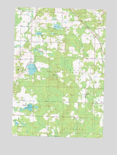 Mission Lake, WI USGS Topographic Map