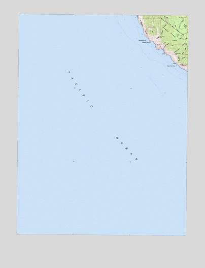 Mistake Point, CA USGS Topographic Map