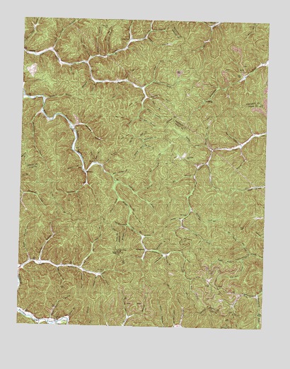 Mistletoe, KY USGS Topographic Map