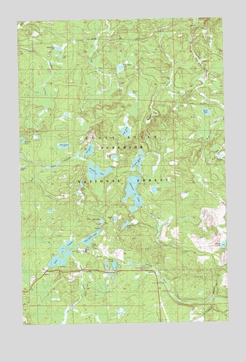 Mitawan Lake, MN USGS Topographic Map