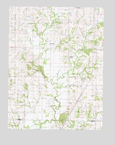 Mitchellville, MO USGS Topographic Map