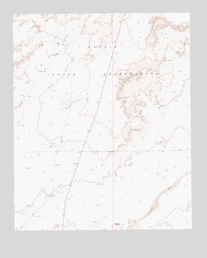 Mitten Peak, AZ USGS Topographic Map