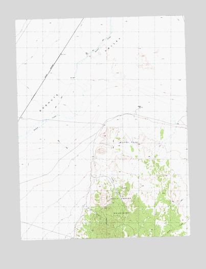 Mizpah Point, NV USGS Topographic Map