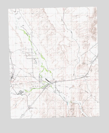 Moapa East, NV USGS Topographic Map