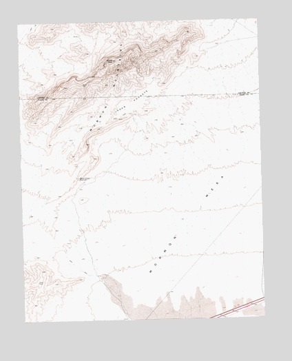 Moapa Peak, NV USGS Topographic Map