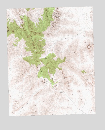 Moapa Peak NW, NV USGS Topographic Map