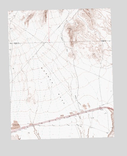 Moapa Peak SE, NV USGS Topographic Map