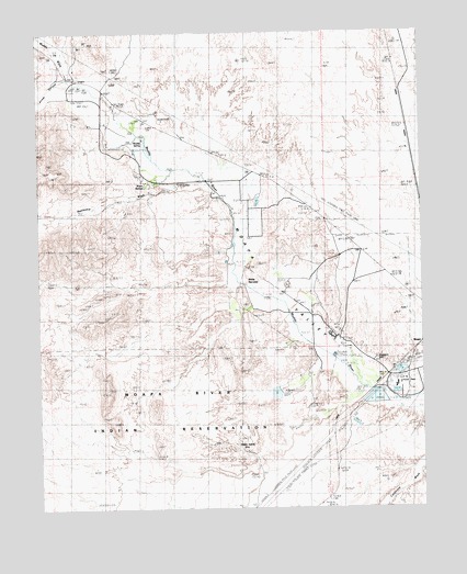Moapa West, NV USGS Topographic Map