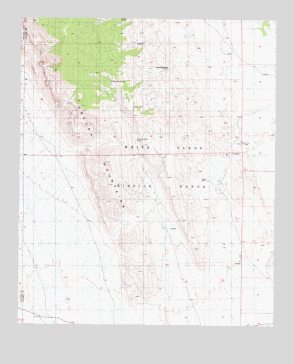 Mockingbird Gap SE, NM USGS Topographic Map