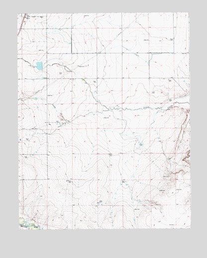 Model, CO USGS Topographic Map