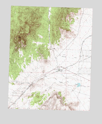 Modena, UT USGS Topographic Map