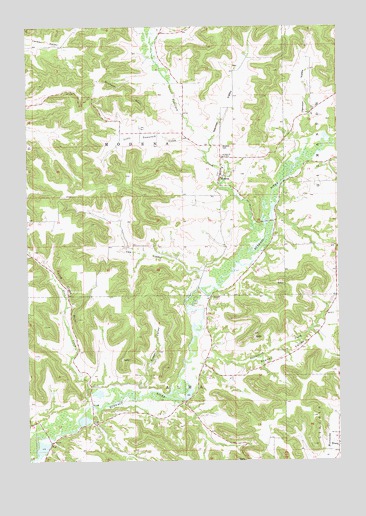 Modena, WI USGS Topographic Map