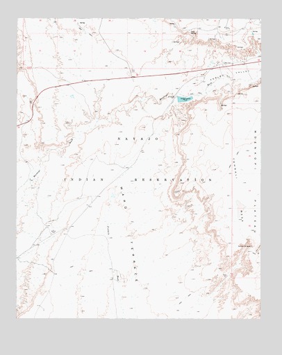 Moenave SE, AZ USGS Topographic Map