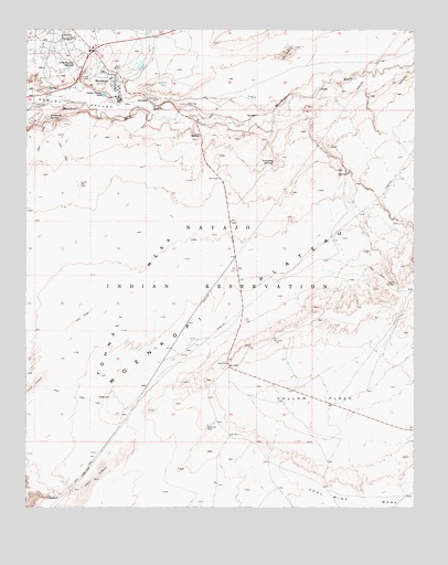 Moenkopi, AZ USGS Topographic Map