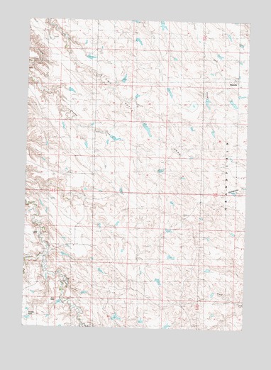 Moenville, SD USGS Topographic Map