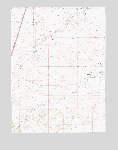 Moffett Ranch, WY USGS Topographic Map