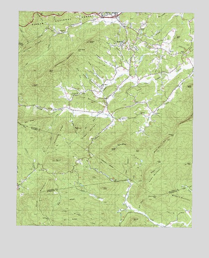 Moffitt Hill, NC USGS Topographic Map