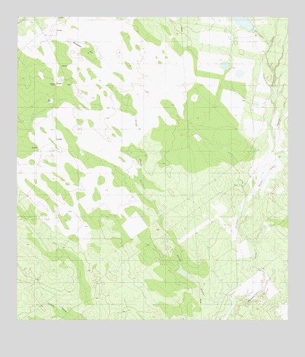 Mogotes Hill, TX USGS Topographic Map