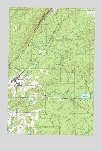 Mohawk, MI USGS Topographic Map