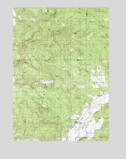 Mohawk, OR USGS Topographic Map