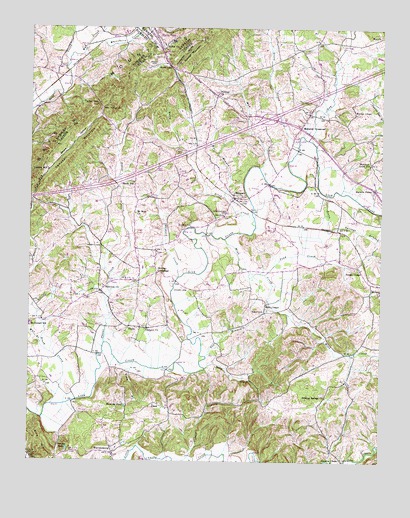 Mohawk, TN USGS Topographic Map
