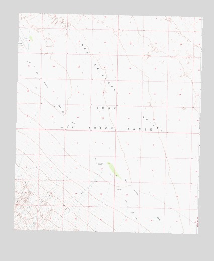 Mohawk Mountains NE, AZ USGS Topographic Map