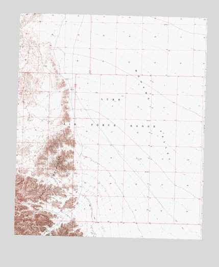 Mohawk SW, AZ USGS Topographic Map