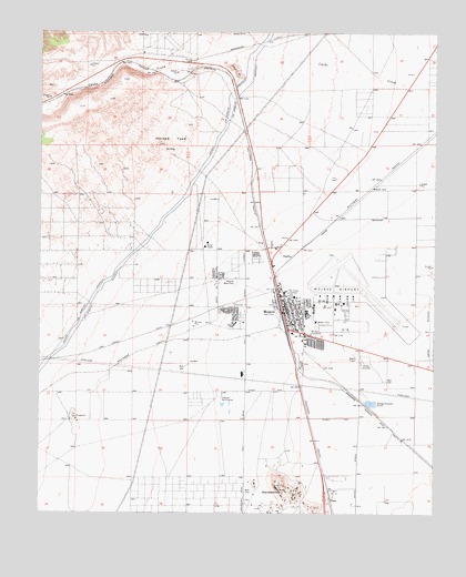 Mojave, CA USGS Topographic Map