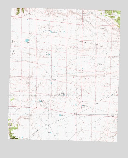 Mojonera Canyon, NM USGS Topographic Map