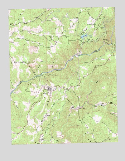 Mokelumne Hill, CA USGS Topographic Map