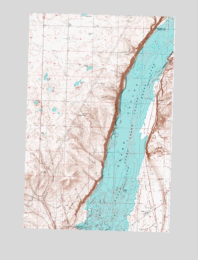 Mold, WA USGS Topographic Map