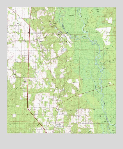 Molino, FL USGS Topographic Map