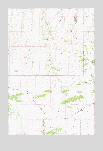 Monarch NE, MT USGS Topographic Map