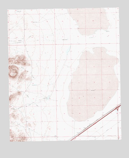 Mondel, NM USGS Topographic Map
