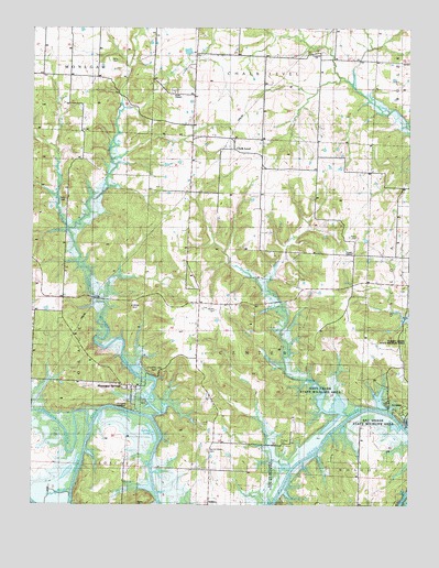 Monegaw Springs, MO USGS Topographic Map